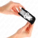 Kink - Pulso Fino Preto / Prata 30 X 4 Cm - Image 3