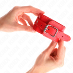 Kink - Pulso Fino Vermelho Ajustável 21-33 Cm - Image 2