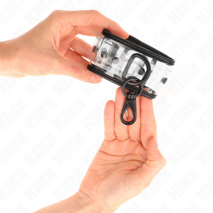 Kink - Punhos De Pulso Transparentes Ajustáveis 18-30 Cm X 5,5 Cm - Image 3