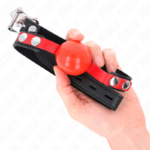 Kink - Bola Tpe Macia 4 Cm Gag Modelo 4 60 X 2 Cm Ajustável 37-52 Cm - Image 4