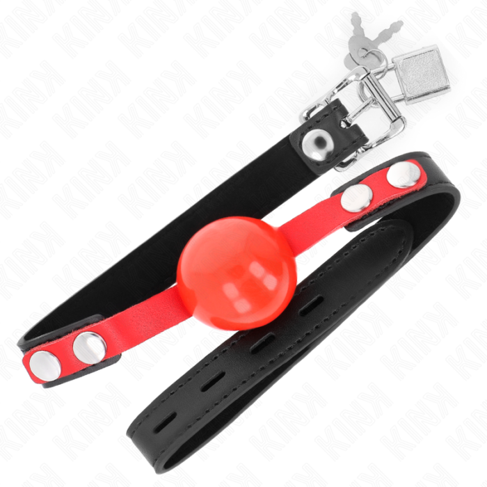 Kink - Bola Tpe Macia 4 Cm Gag Modelo 4 60 X 2 Cm Ajustável 37-52 Cm - Image 2