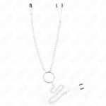 Kink - Pinças Triplas Para Bicos E Clitóris Com Corrente Modelo 1