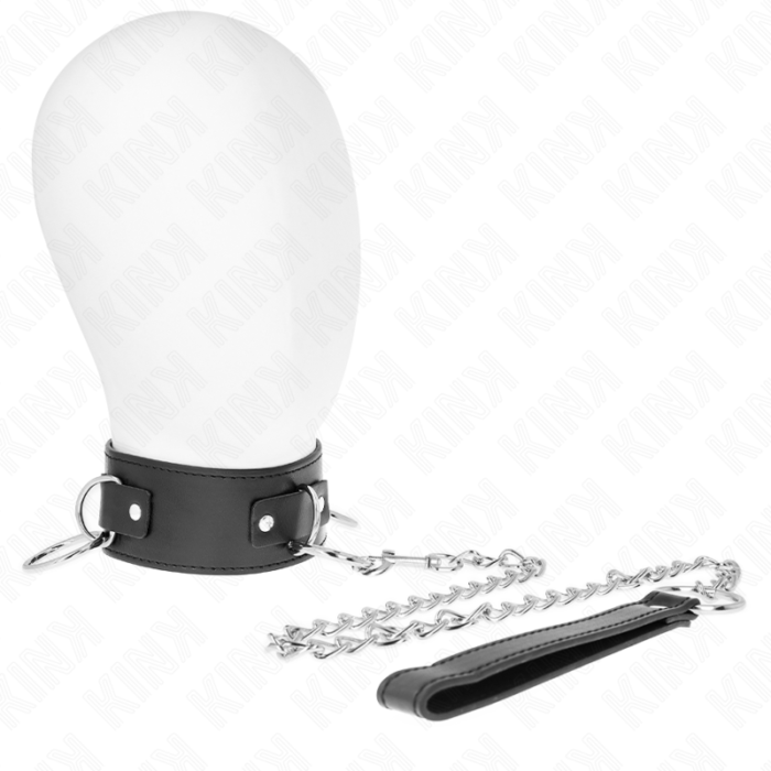 Kink - Colar Com Trela 65 Cm 3 Anéis Modelo 2 Ajustável 36-43 Cm X 5 Cm - Image 3