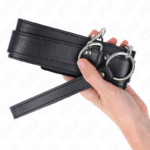 Kink - Colar Com Alça 65 Cm Fivelas Prata Ajustáveis 33-46 Cm X 5,5 Cm - Image 4