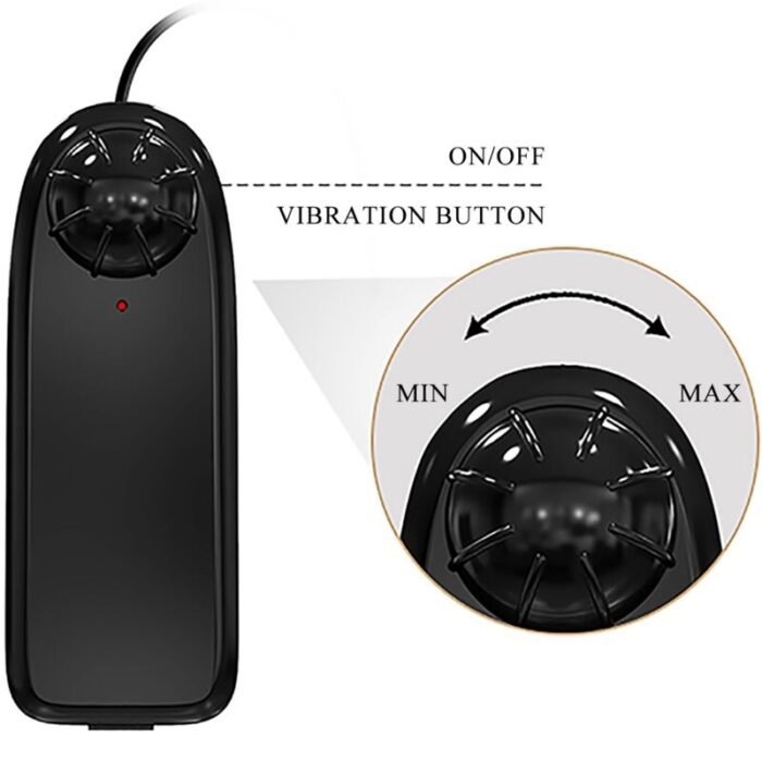 Baile - Catoblepas Vibrador Realista 20,6 Cm Carne Controle Remoto - Image 6