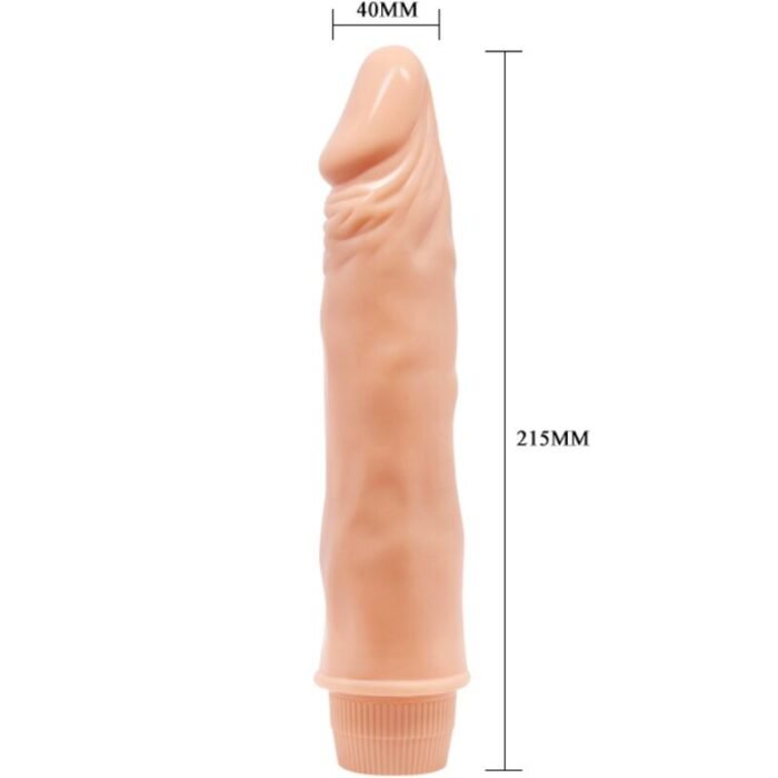 Baile - Vibrador Realista Anão 21 Cm Carne - Image 4