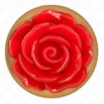 Kink - Plug Anal Rosa Ouro Com Rosa Vermelha L - Image 5