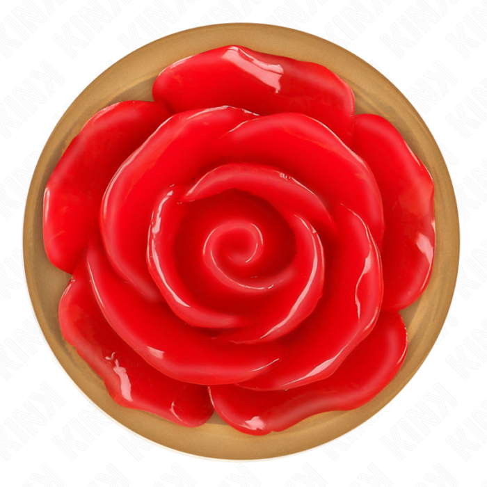 Kink - Plug Anal Rosa Ouro Com Rosa Vermelha L - Image 5