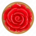 Kink - Plug Anal De Ouro Rosa Com Rosa Vermelha S - Image 5