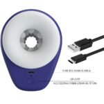 Pretty Love - Dj Lady Masturbador Masculino Com Vibração 5 Ajustes Roxo - Image 10