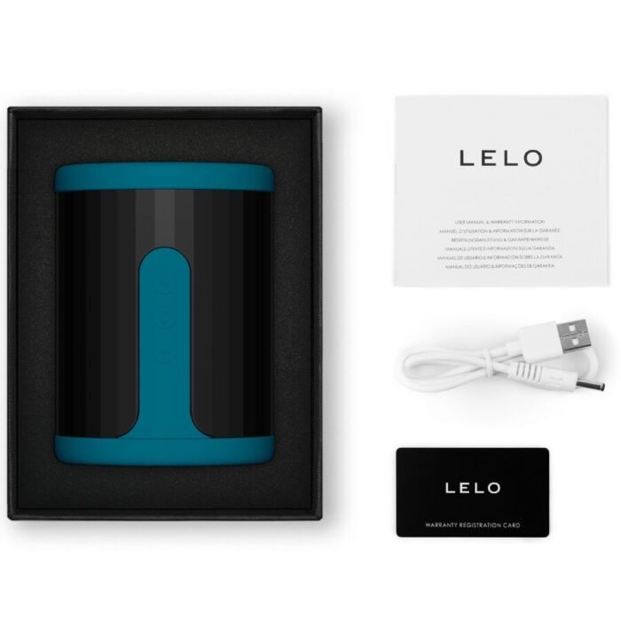 Lelo - F2S™ Teal Masturbador Masculino Azul - Image 10