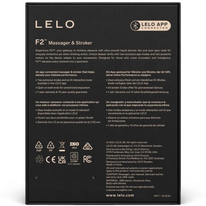 Lelo - F2S™ Teal Masturbador Masculino Vermelho - Image 11