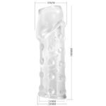 Pretty Love - Manga Para Pênis Apertada E Volumosa Transparente - Image 7