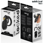 Addicted Toys Locked - Gaiola De Pênis De Obsidiana Tamanho M - Image 6