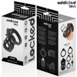 Addicted Toys Locked - Gaiola Gilden Gaiola Para Pênis 8,5 Cm - Image 6