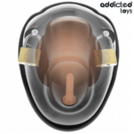 Addicted Toys Locked - Gaiola De Contenção Sem Chave Para Pênis 11,5 Cm - Image 3