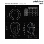 Addicted Toys Locked - Gaiola De Contenção Sem Chave Para Pênis 11,5 Cm - Image 5