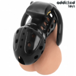 Addicted Toys Locked - Gaiola De Pênis Oco Com Corrente 10,5 Cm - Image 3