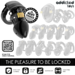 Addicted Toys Locked - Gaiola Para Pênis Chastity Dephhs 7,5 Cm - Image 7