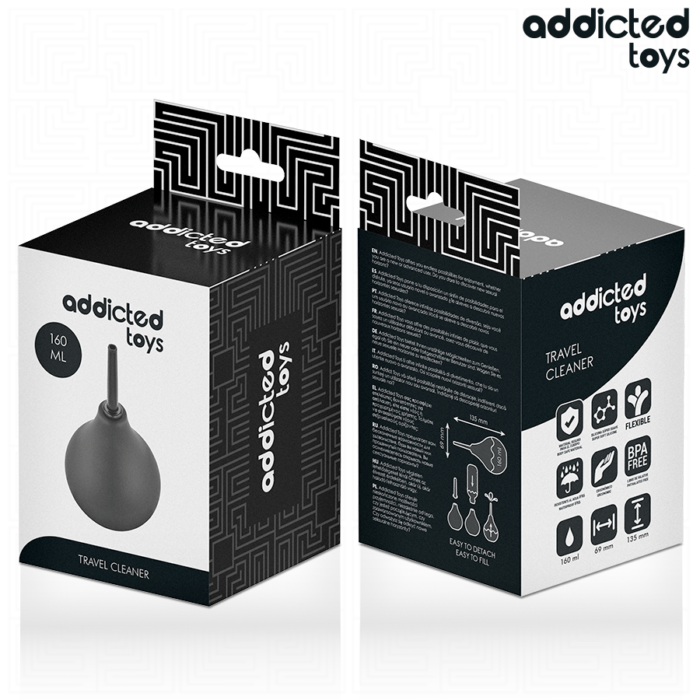 Addicted Toys - Limpador Anal De Viagem Tamanho M 160 Ml - Image 7