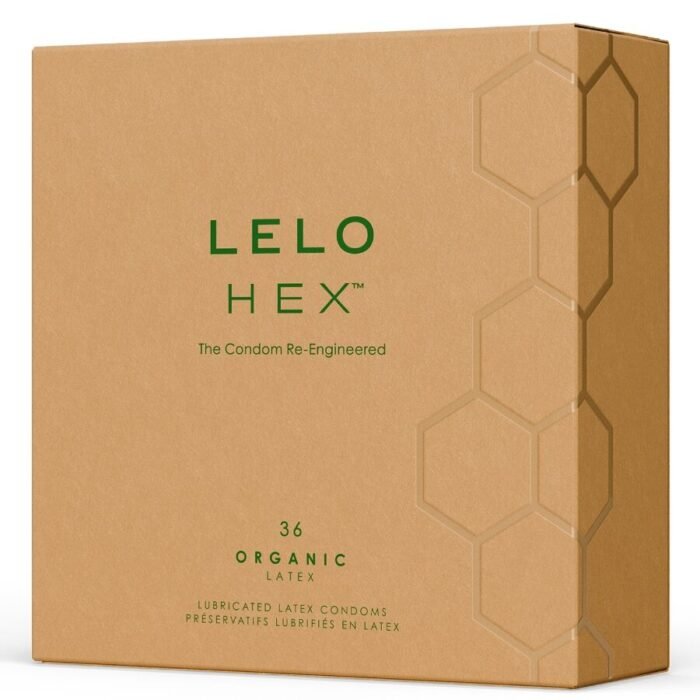 Lelo - Caixa De Preservativos Orgânicos Hex 36 Unidades - Image 9