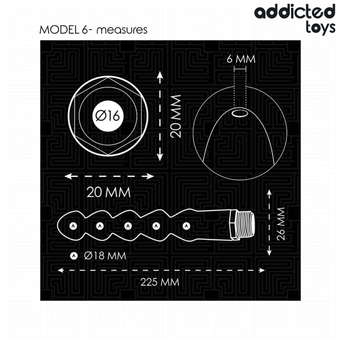 Addicted Toys - Limpador Anal Com Adaptador Universal Modelo 6 - Image 5