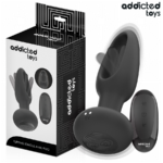 Addicted Toys - Plug Anal Com Língua Vibratória E Controle Remoto