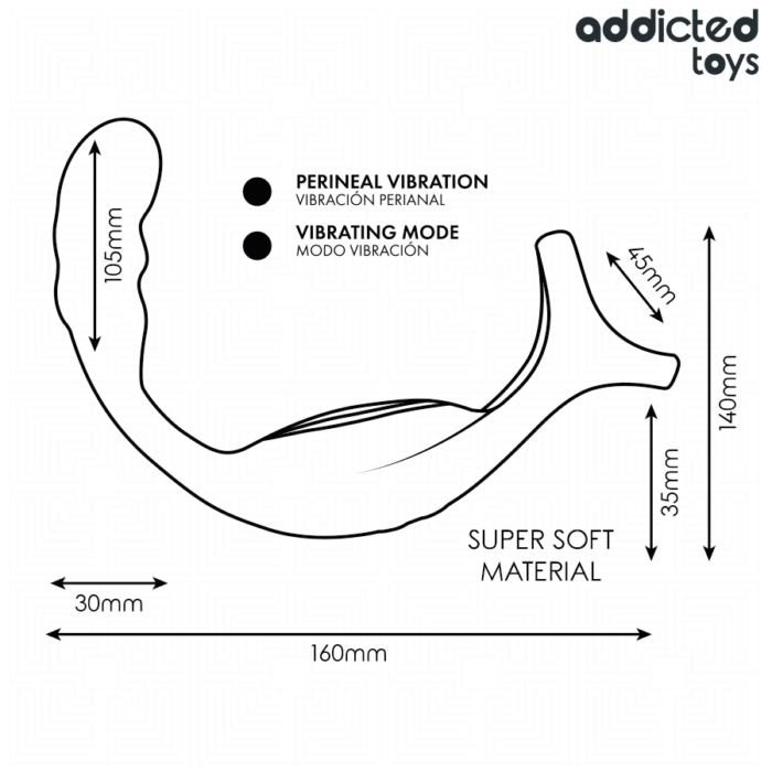 Addicted Toys - Anel Peniano Duplo Para Próstata Com Controle Remoto - Image 7