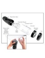 Extreme Toyz - Pdx Mega Bator Usb Masturbador Masculino Vagina Branco - Image 6