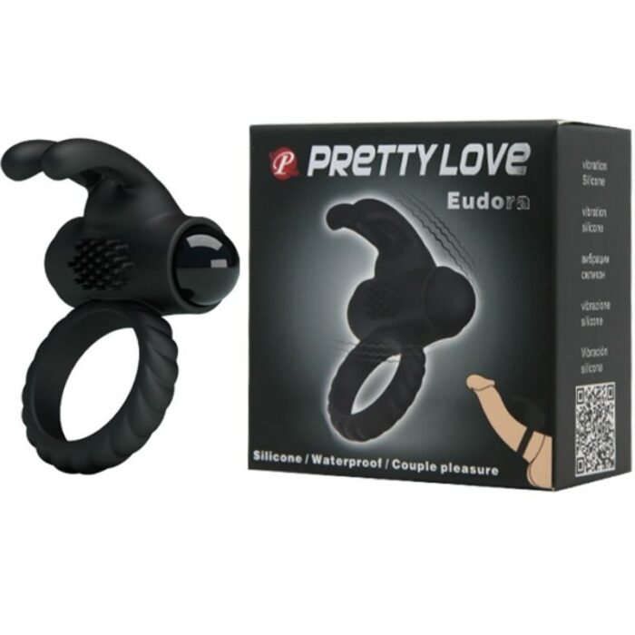 Pretty Love - Anel Vibrador Eudora Com Estimulador - Image 8