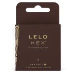 Lelo Hex Condoms Respect Xl 3 Pack - Image 2