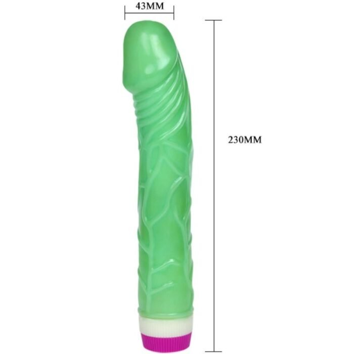 Baile - Vibrador Waves Of Pleasure 23 Cm Verde - Image 7