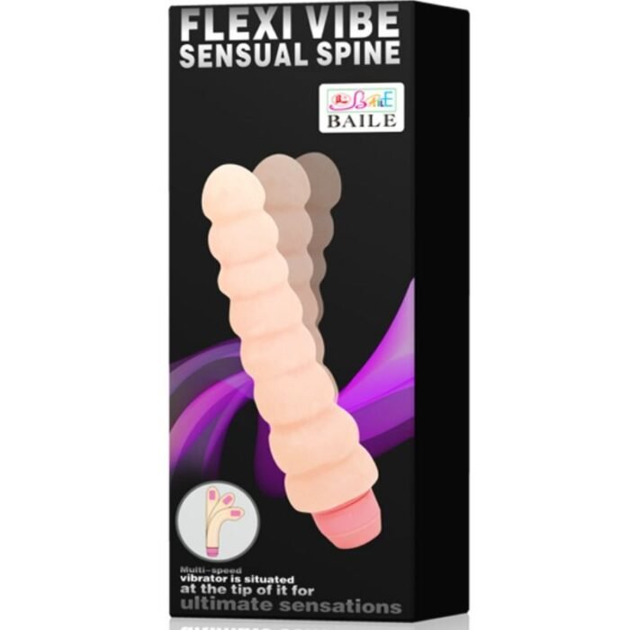 Baile - Vibrador Flexivel Flexi Vibe Sensual Spine 19 Cm - Image 6