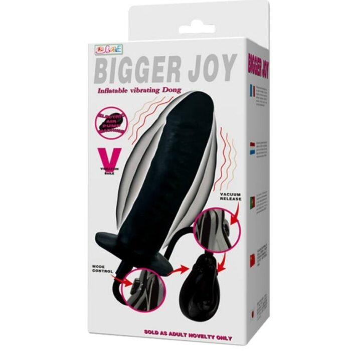 Baile - Dildo Inflvel Bigger Joy Com Vibrao 16 Cm - Image 3
