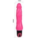 Baile - Vibrador Daaply Pleasure Multispeed Rosa - Image 4