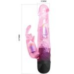 Baile - D A Você Amante Vibrador Com Coelho Rosa - Image 4