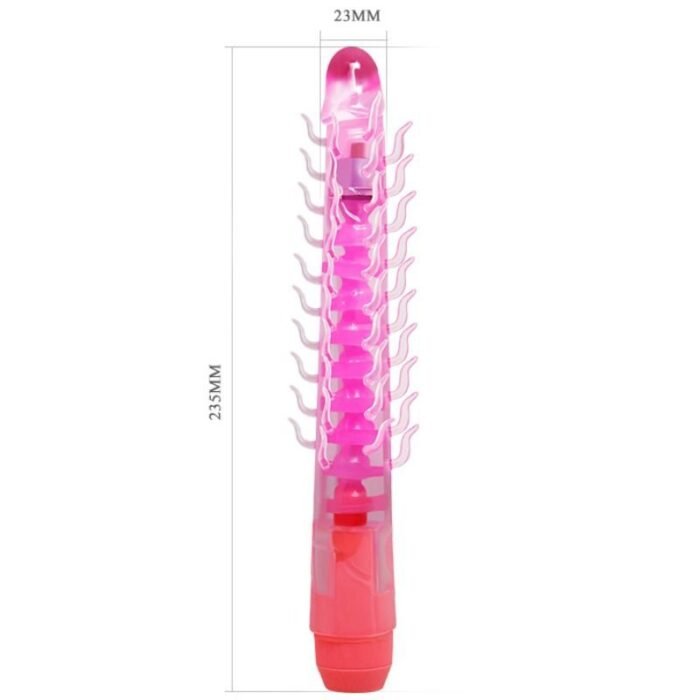 Baile - Flexi Vibe Sensual Spine Dildo Vibratório Dobrvel Lilal 23.5 Cm - Image 4