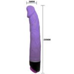 Baile - Vibrador Realístico Adour Club 23 Cm Lilás - Image 3