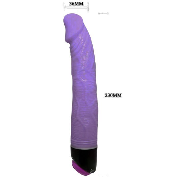 Baile - Vibrador Realístico Adour Club 23 Cm Lilás - Image 3