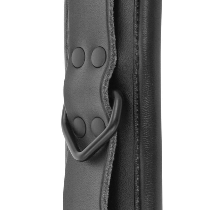 Darkness - Algemas E Colar De Couro Preto - Image 7