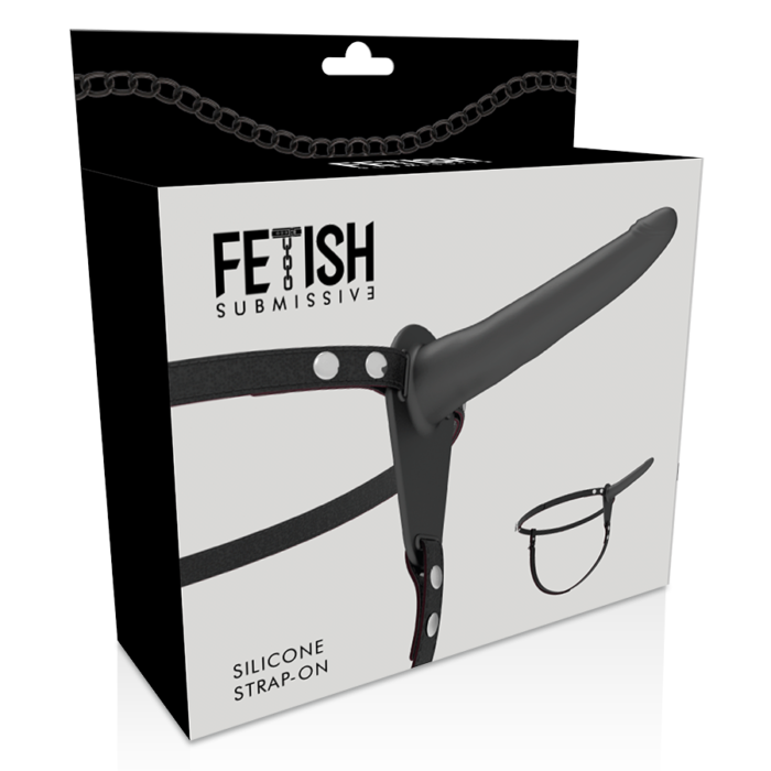 Fetish Submissive Harness - Silicone Preto 15 Cm - Image 5