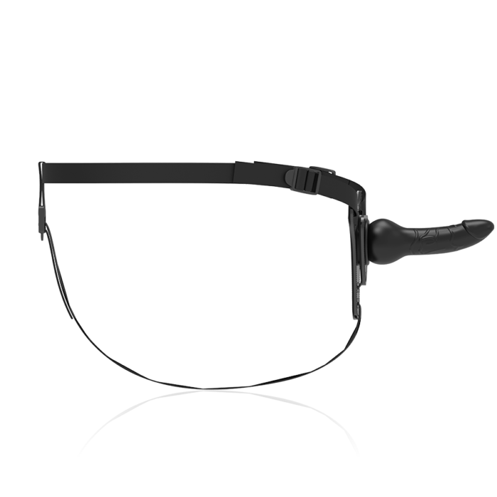 Fetish Submissive Harness - Silicone Preto Realista 16 Cm - Image 4