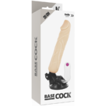 Basecock - Vibrador De Controle Remoto Natural Realista 20 Cm -O- 4 Cm - Image 4