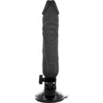 Basecock - Vibrador De Controle Remoto Realístico Preto 20 Cm -O- 4 Cm - Image 3