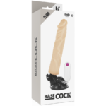Basecock - Vibrador Realístico Controle Remoto Natural 21 Cm -O- 4 Cm - Image 4