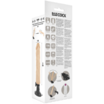 Basecock - Vibrador Realístico Controle Remoto Natural 21 Cm -O- 4 Cm - Image 5