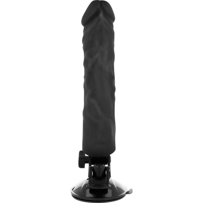 Basecock - Controle Remoto Vibrador Realístico Preto 21 Cm -O- 4 Cm - Image 3