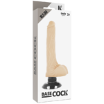 Basecock - Vibrador Realístico 2-1 Natural 18.5 Cm -O- 4 Cm - Image 5