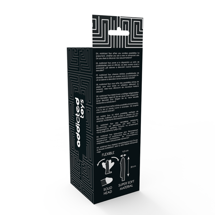 Addicted Toys - Dong Extenso Preta - Image 6