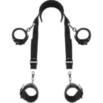 Fetish Submissive - Posição Mestre Com 4 Algemas Revestidas Com Noprene